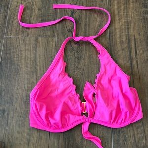 EUC Hot Pink VS Swim Bikini Top